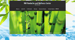 Desktop Screenshot of nwheadacheandwellness.com